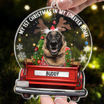 1St Christmas In My Forever Home - Personalized Acrylic Ornament