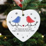 2D Friendship Sea Glass - Personalized Ceramic Ornament