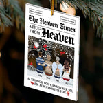 A Hug From Heaven I'm Always With You - Personalized Acrylic Ornament