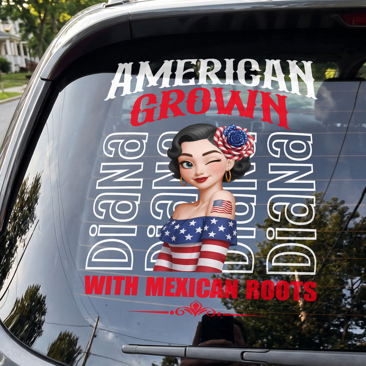 American_Grown_With_Mexican_Puerto_Rican_Cuban_Hispanic_Roots_Personalized_Decal_2