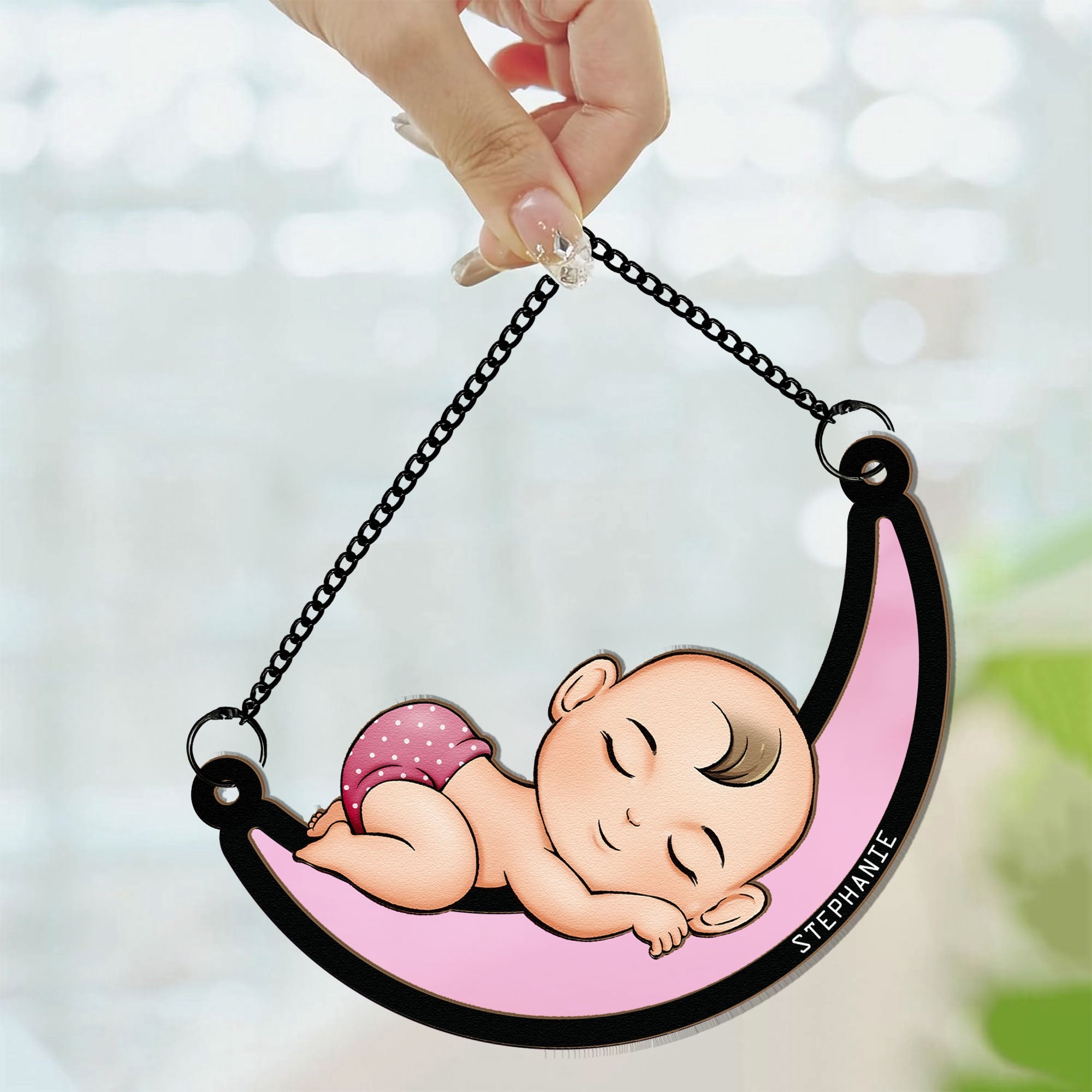Baby-Sleeping-On-The-Moon-Personalized-Window-Hanging-Suncatcher-Ornament_4