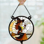 Beautiful-Witch-Drink-Wine-Personalized-Window-Hanging-Suncatcher-Ornament_2