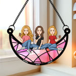 Best-Friends-Sitting-On-The-Moon-Personalized-Window-Hanging-Suncatcher-Ornament_1