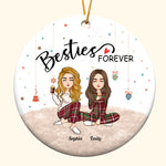 Besties Forever - Personalized Friends Ornament