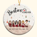 Besties Forever - Personalized Friends Ornament
