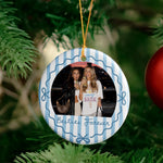 Besties_Photo_Striped_Thank_You_Friendship_Gifts_Custom_Photo_Personalized_Ornament_5