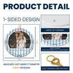 Besties_Photo_Striped_Thank_You_Friendship_Gifts_Custom_Photo_Personalized_Ornament_6
