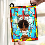 Black-Girl-With-God-Believe-Personalized-Window-Hanging-Suncatcher-Ornament2
