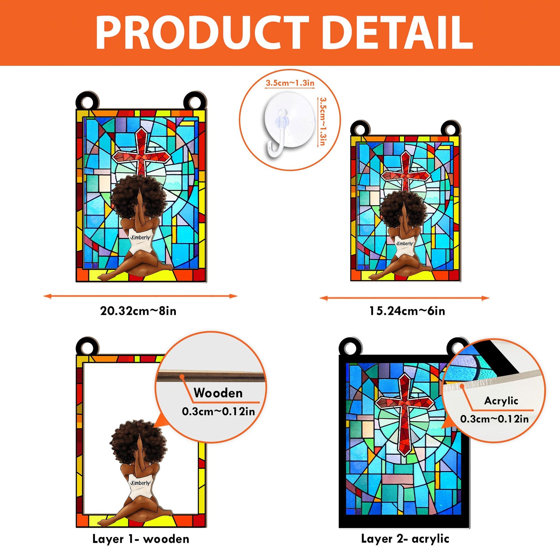 Black-Girl-With-God-Believe-Personalized-Window-Hanging-Suncatcher-Ornament4
