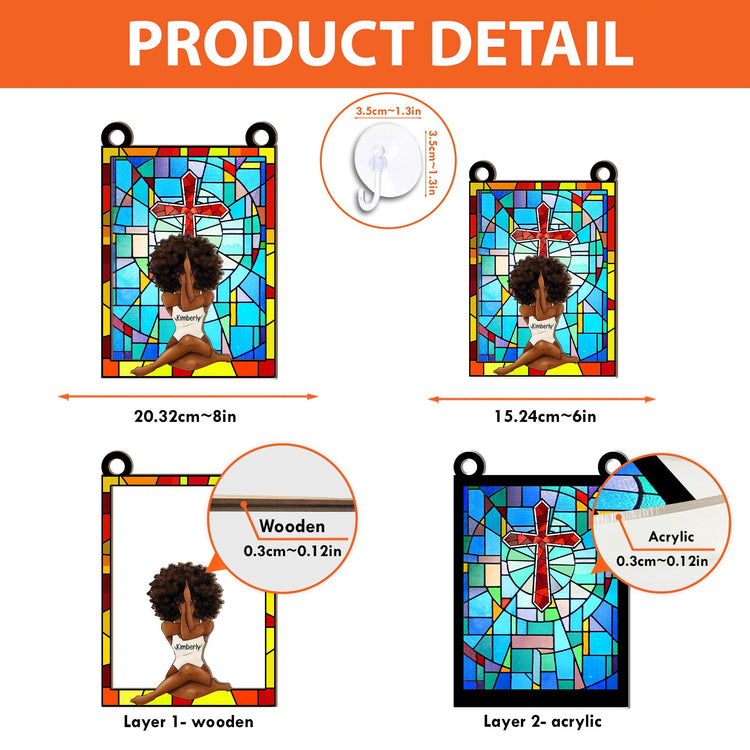 Black-Girl-With-God-Believe-Personalized-Window-Hanging-Suncatcher-Ornament4
