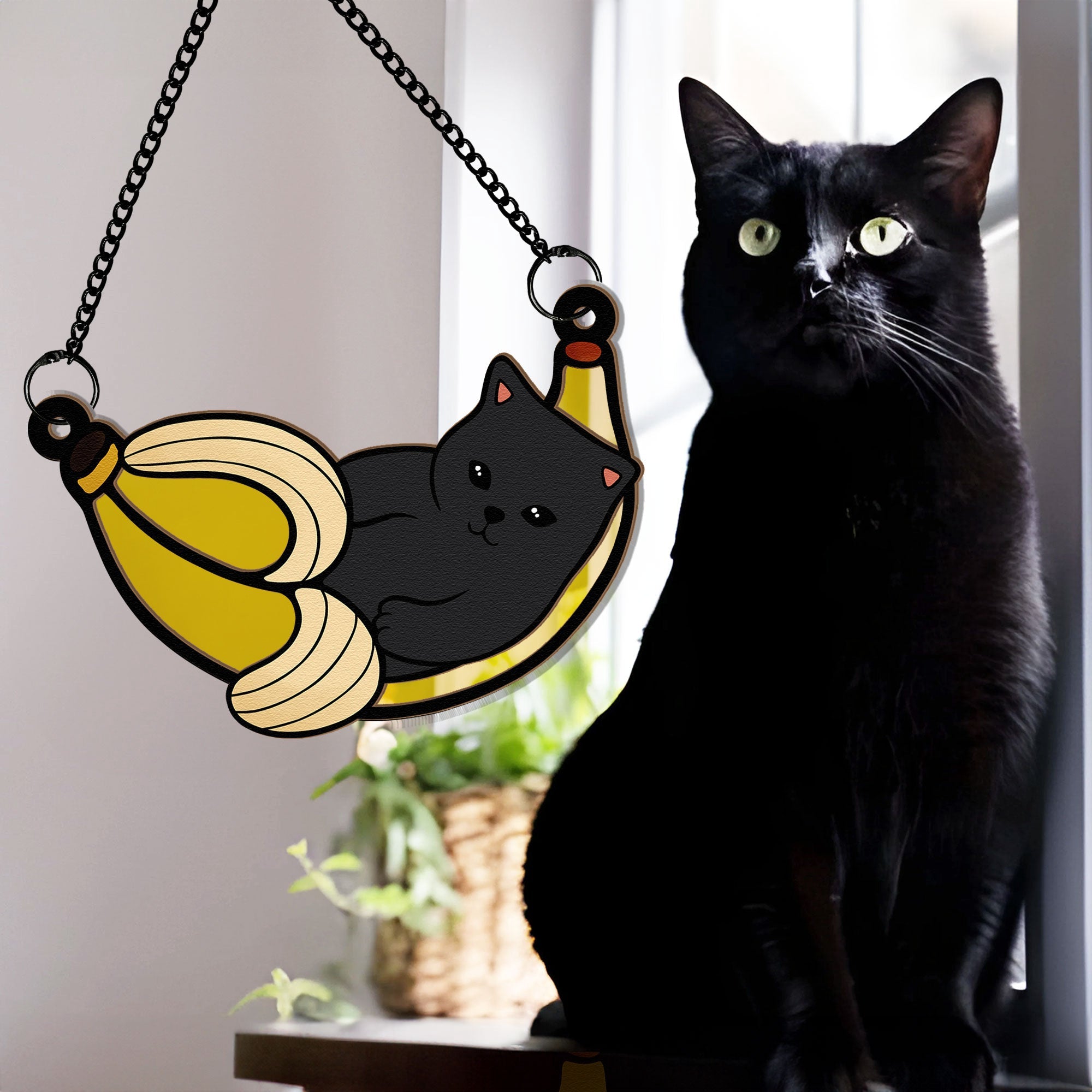 Cat-In-Banana-Personalized-Window-Hanging-Suncatcher-Ornament_2