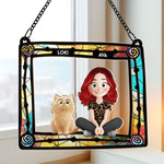Cat-Mom-And-Her-Cats-Personalized-Window-Hanging-Suncatcher-Ornament_3