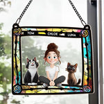 Cat-Mom-And-Her-Cats-Personalized-Window-Hanging-Suncatcher-Ornament_5