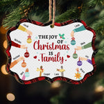 Christmas Family Hands - Personalized Wooden Ornament