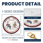 Couple Ornament New Version Annoying Each Other Since - Personalized Ceramic Ornament