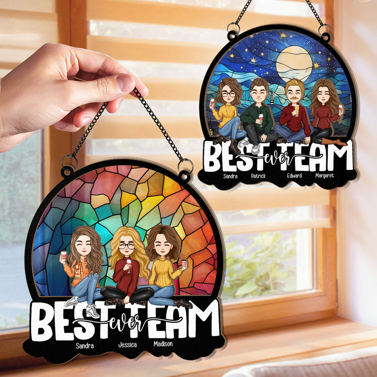 Coworker-Best-Team-Ever-Personalized-Window-Hanging-Suncatcher-Ornament3