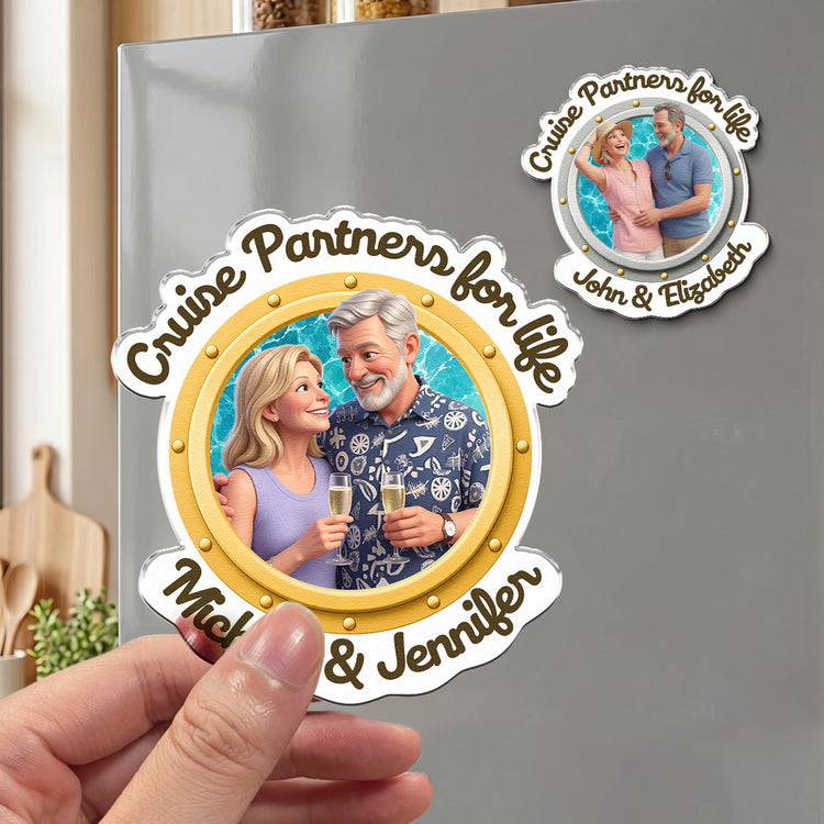 Cruise_Partners_For_Life_Custom_Photo_3D_Style_Personalized_Magnet_3