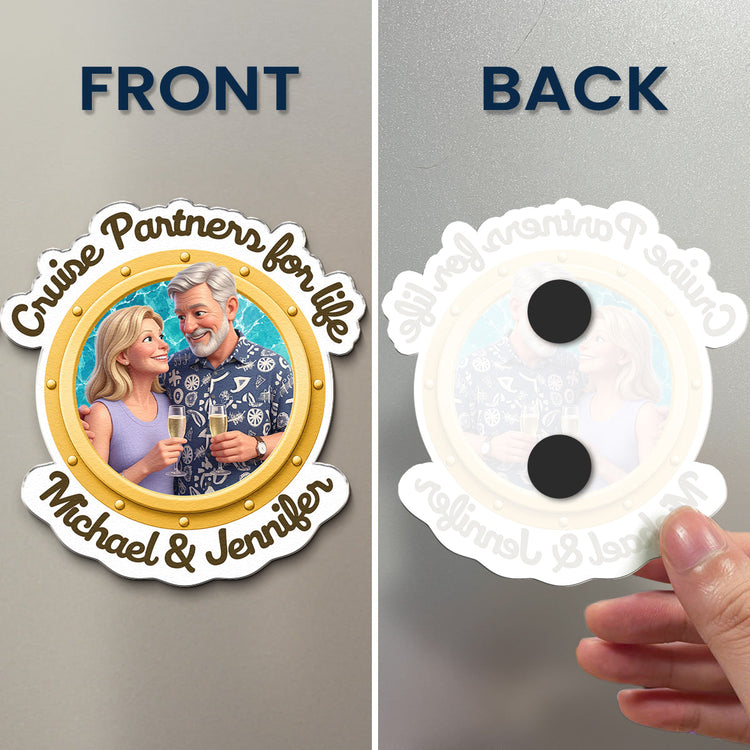 Cruise_Partners_For_Life_Custom_Photo_3D_Style_Personalized_Magnet_4