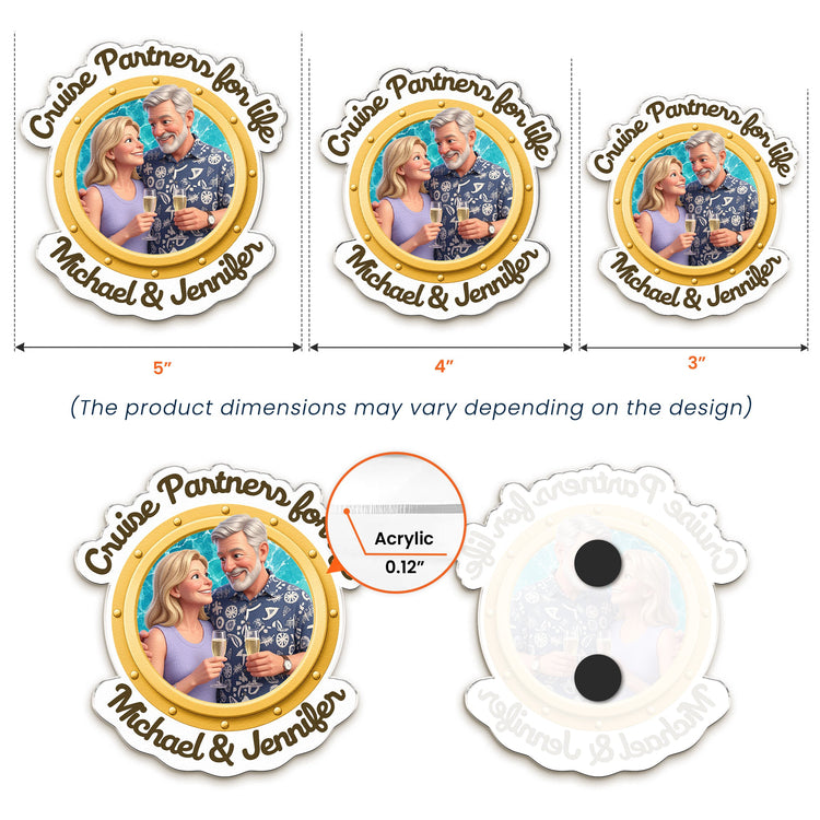 Cruise_Partners_For_Life_Custom_Photo_3D_Style_Personalized_Magnet_5