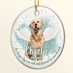 Custom Pet Face Memorial - Personalized Ceramic Photo Ornament