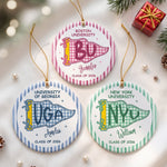 Custom-School-Pennant-Graduation-Personalized-Ornament_1