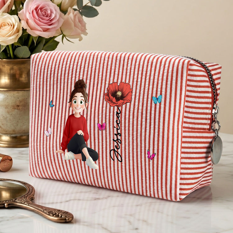 Custom_Birth_Flower_Name_Cute_Character_For_Her_Personalized_Makeup_Bag_1