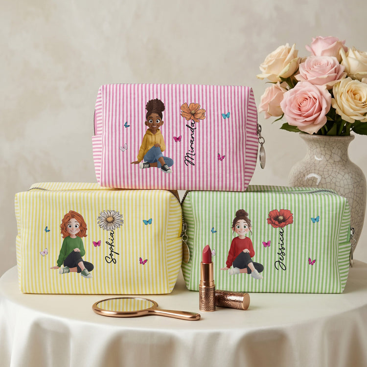Custom_Birth_Flower_Name_Cute_Character_For_Her_Personalized_Makeup_Bag_2