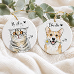 Custom_Cute_Pet_Portrait_Watercolor_Art_Gift_For_Pet_Lovers_Pet_Loss_Gifts_Personalized_Ornament_2