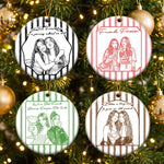 Custom_Friend_Photo_Art_Sketch_Stripes_Thank_You_Friendship_Gifts_Personalized_Ornament_1