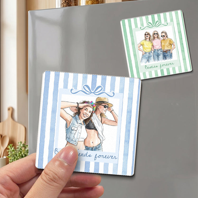 Custom_Friends_Photo_Watercolor_Friendship_Gifts_Thank_You_Gift_For_BFF_Coworkers_Personalized_Magnet_4