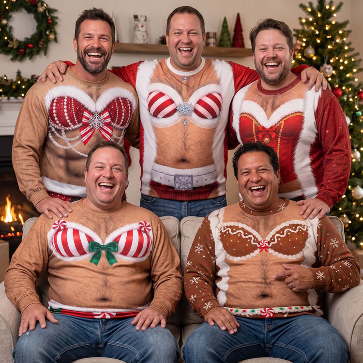 Custom_Funny_Hairy_Chest_Ugly_Christmas_Sweater_Hilarious_Xmas_Party_Pullover_Personalized_Sweater_1