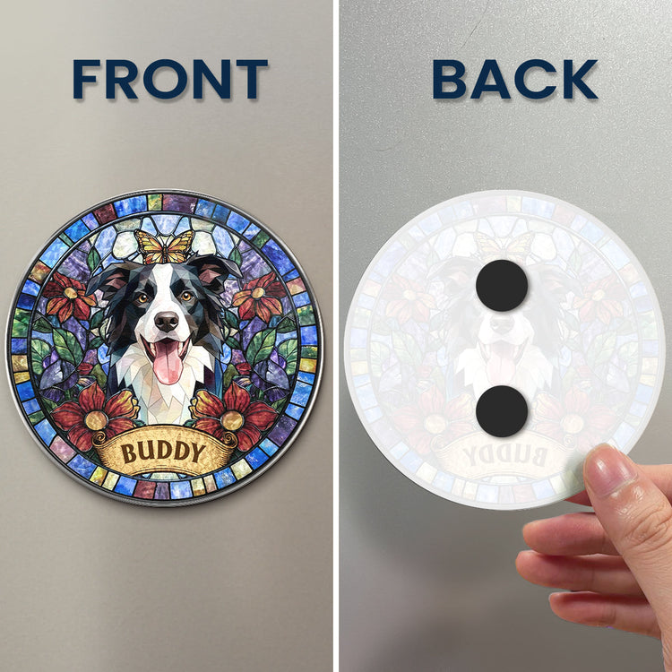 Custom_Pet_Portrait_Stained_Glass_Style_Gifts_For_Pet_Owners_Personalized_Magnet_4