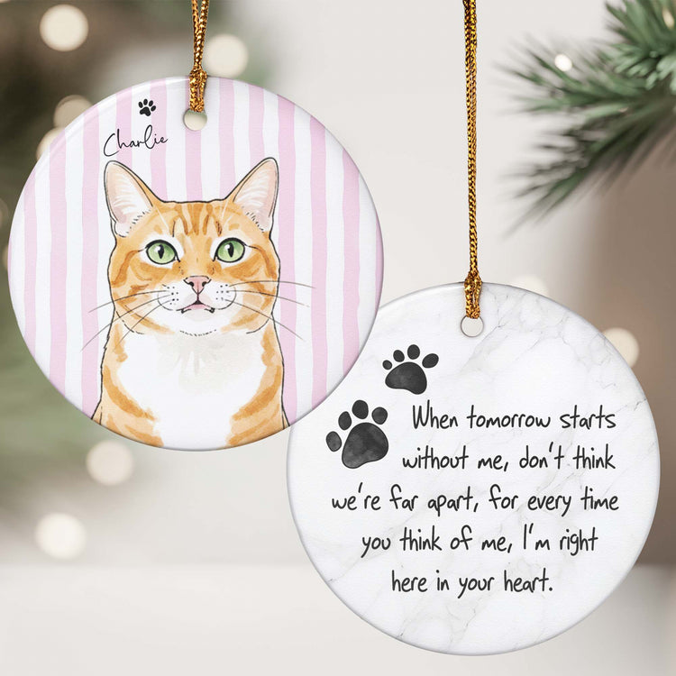 Custom_Pet_Watercolor_Forever_In_My_Heart_Memorial_Pet_Loss_Gifts_Personalized_Ornament_2