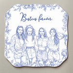 Custom_Photo_Sketch_Line_Art_Gift_For_Friends_Soul_Sisters_Personalized_Magnet_2