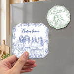 Custom_Photo_Sketch_Line_Art_Gift_For_Friends_Soul_Sisters_Personalized_Magnet_3