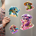Cute-Turtle-Cruise-Door-Signs-Stateroom-Decor-Cruising-Family-Vacation-Personalized-Magnet--3