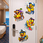 Cute_Duck_Cruise_Door_Signs_Stateroom_Decor_Cruising_Family_Vacation_Girls_Trip_Personalized_Magnet_1