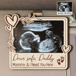 Drive-Safe-Daddy-I-Can_t-Wait-To-Meet-You-New-Dad-Gifts-Personalized-Wooden-Photo-Car-Visor-Clip_1