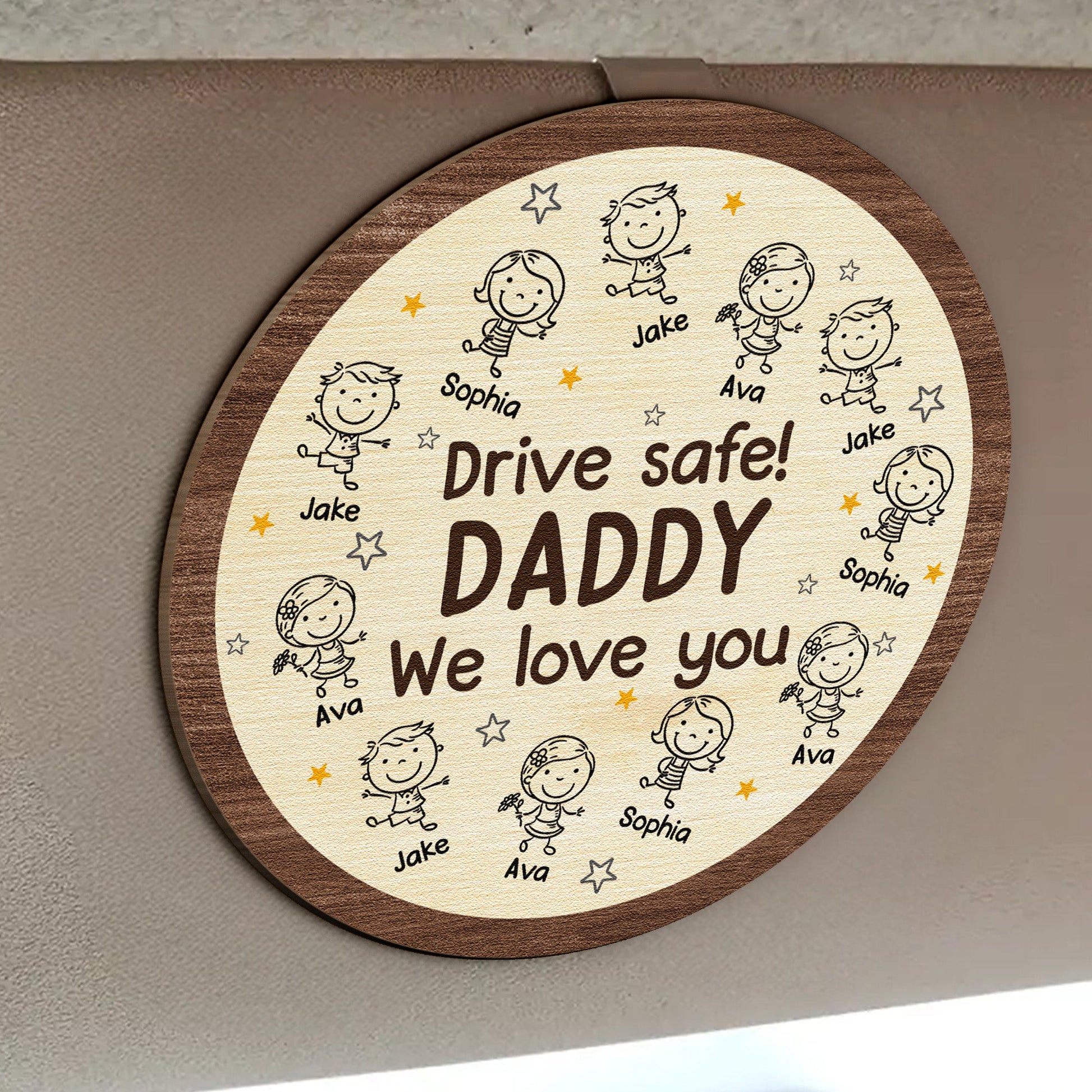 Drive-Safe-We-Love-You-Personalized-Wooden-Car-Visor-Clip_2