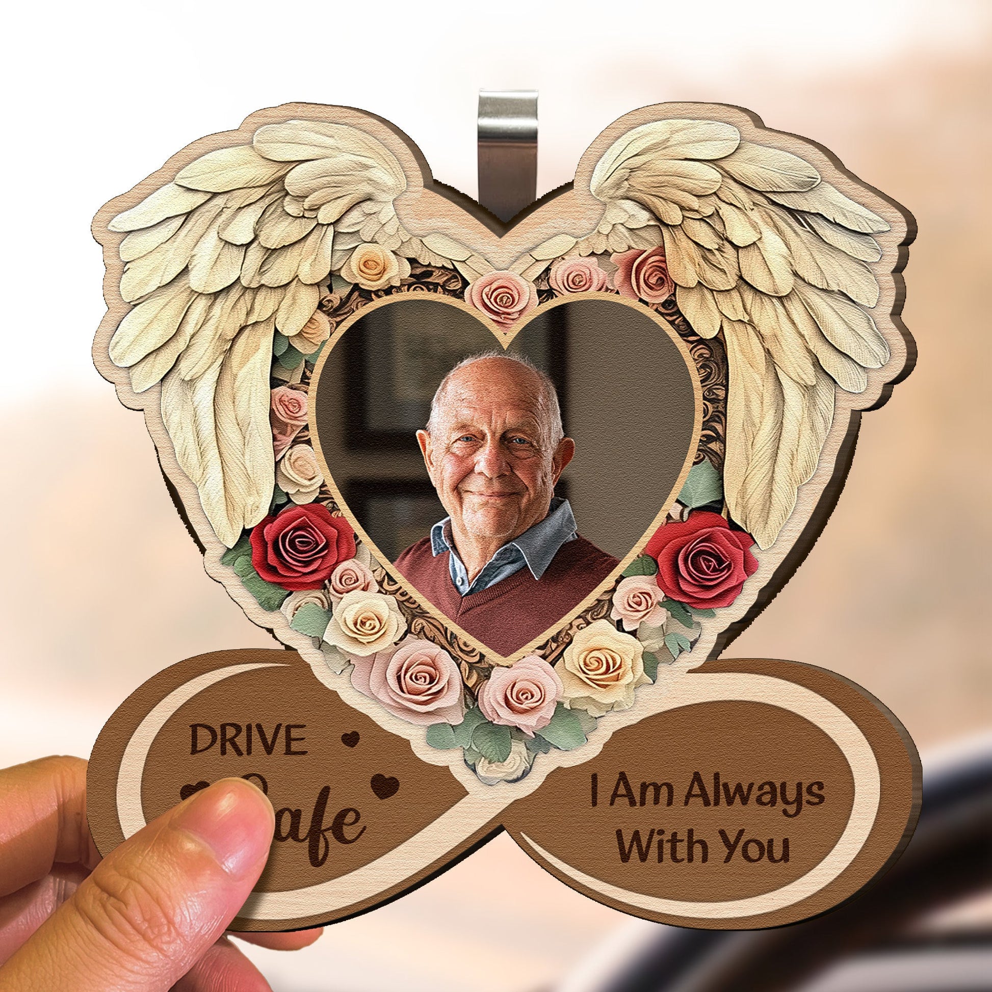 Drive_Safe_I_Am_Always_With_You_-_Personalized_Wooden_Photo_Car_Visor_Clip_3