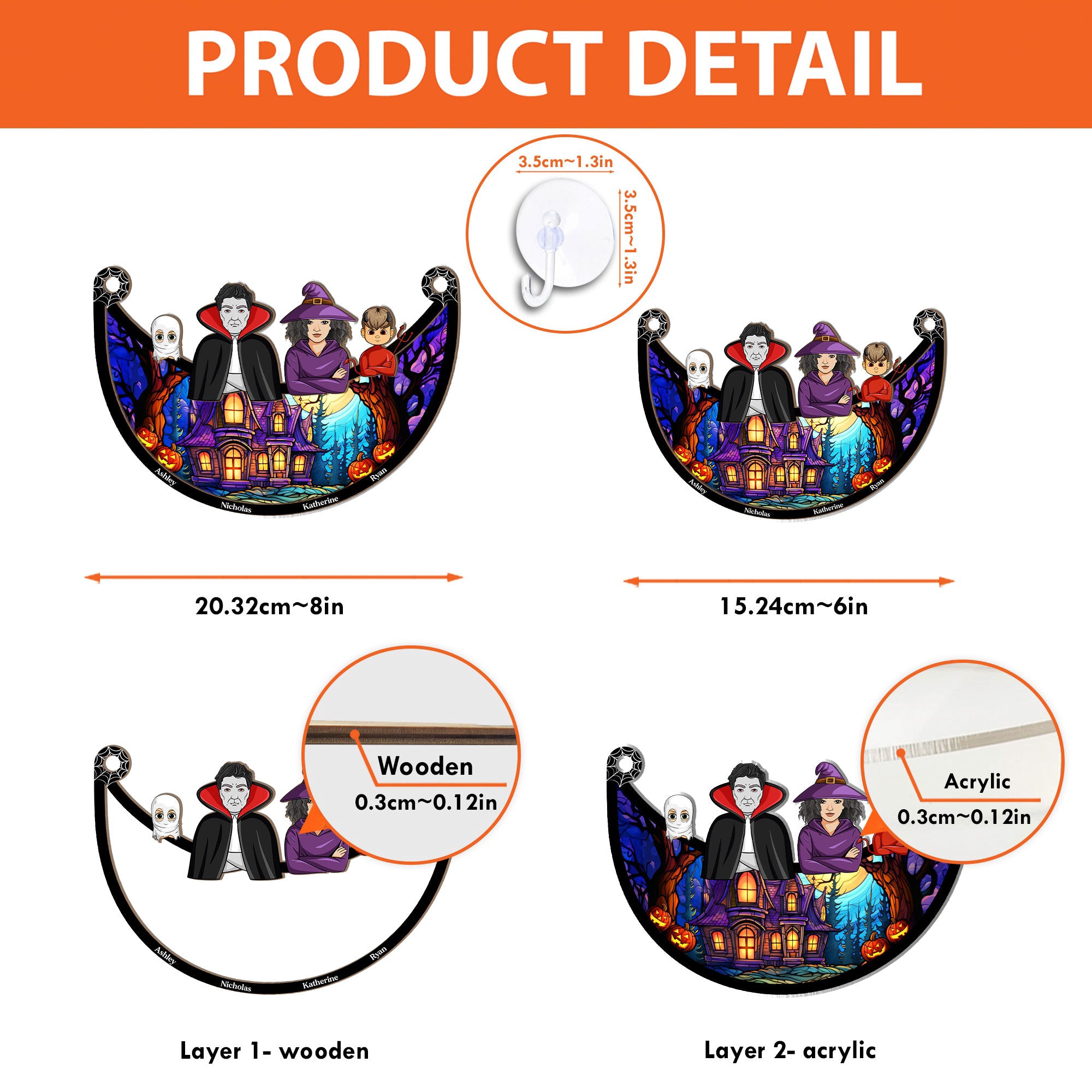Family-Decoration-Halloween-Personalized-Window-Hanging-Suncatcher-Ornament5
