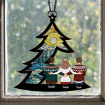 Family_-Siblings-Sitting-Under-Christmas-Tree-Personalized-Window-Hanging-Suncatcher-Ornament3