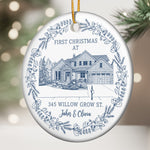 First_Christmas_At_Our_New_House_Newlywed_Christmas_Gift_Personalized_Ornament_3
