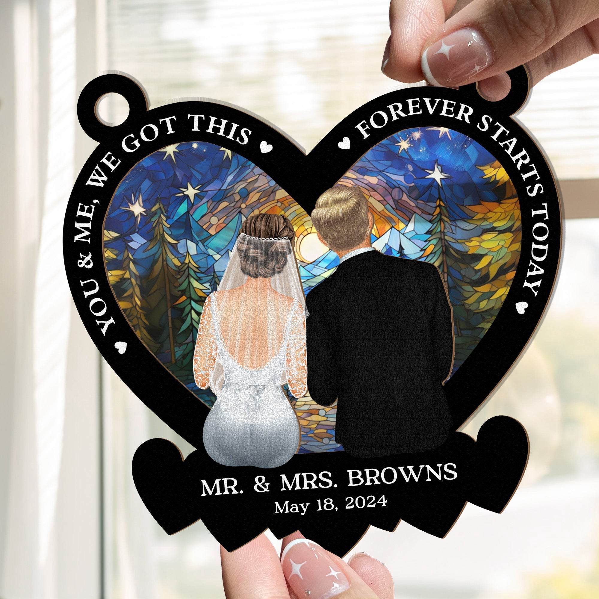 Forever-Starts-Today-Personalized-Window-Hanging-Suncatcher-Ornament_2