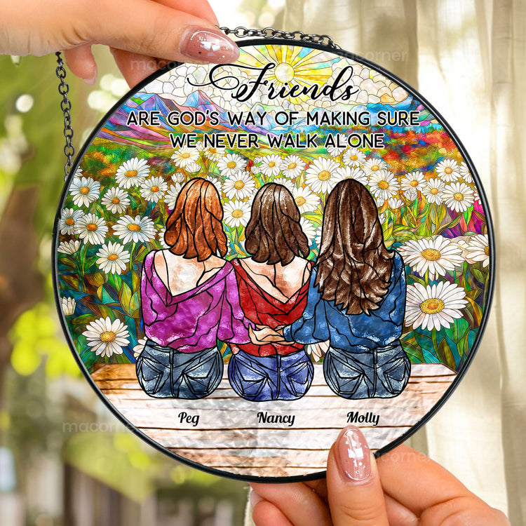 Friends-Are-God_S-Way-Of-Personalized-Stained-Glass-Window-Hanging-Suncatcher_2