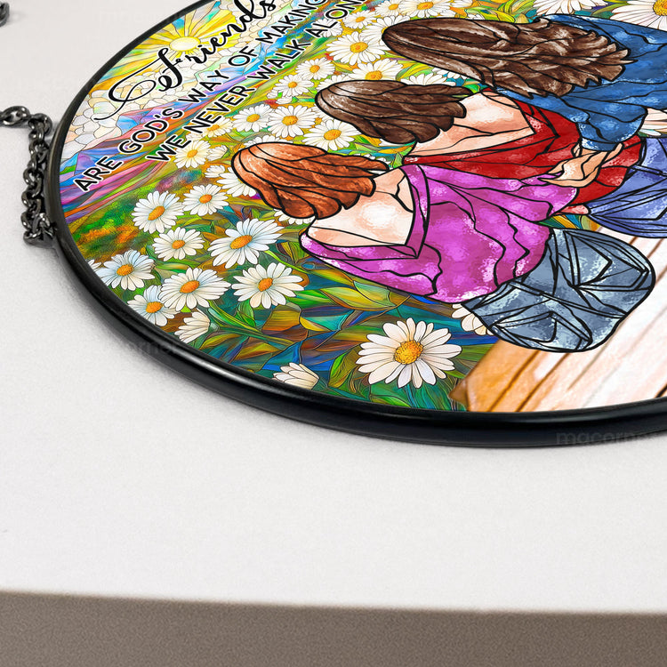 Friends-Are-God_S-Way-Of-Personalized-Stained-Glass-Window-Hanging-Suncatcher_4