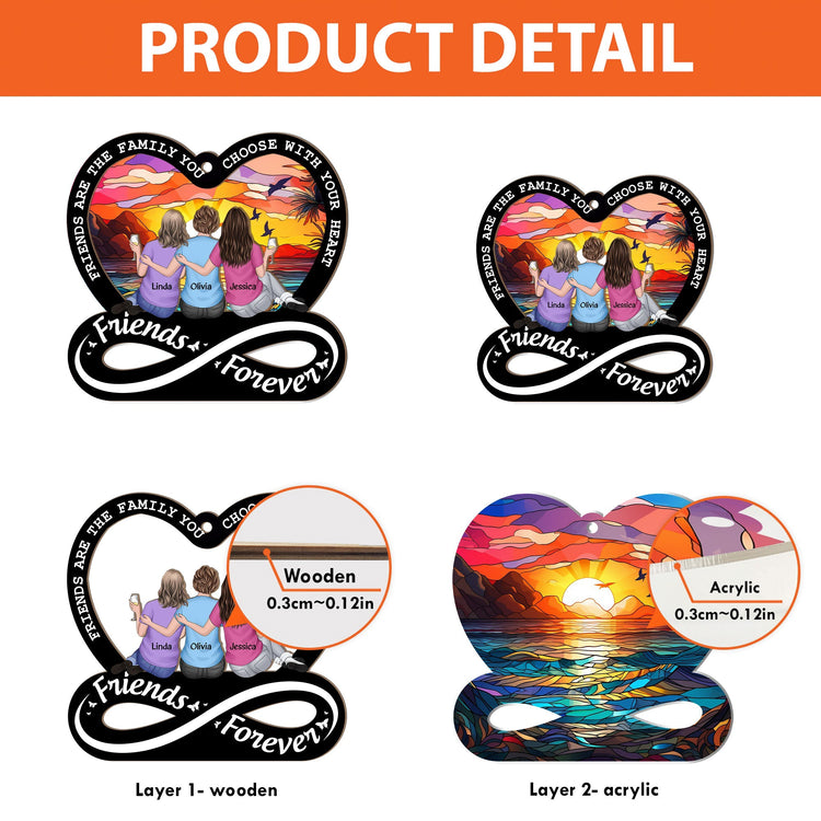 Friendship-Forever-Family-Choose-With-Heart-Personalized-Window-Hanging-Suncatcher-Ornament-6