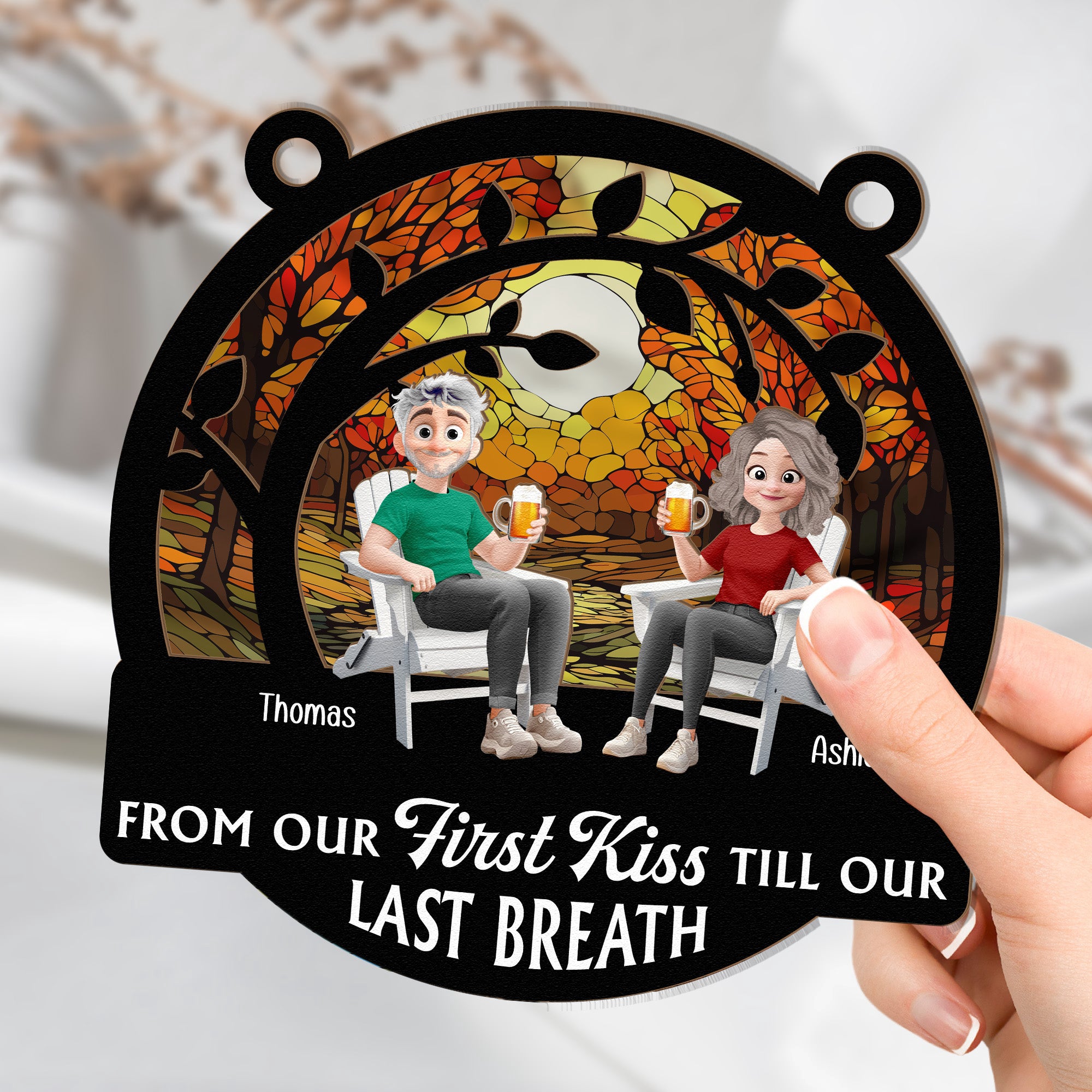 From-Our-First-Kiss-Couple-Anniversary-Gift-Personalized-Window-Hanging-Suncatcher-Ornament.2