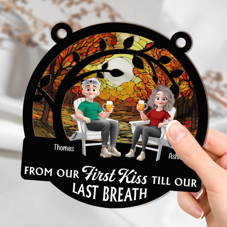 From-Our-First-Kiss-Couple-Anniversary-Gift-Personalized-Window-Hanging-Suncatcher-Ornament.2
