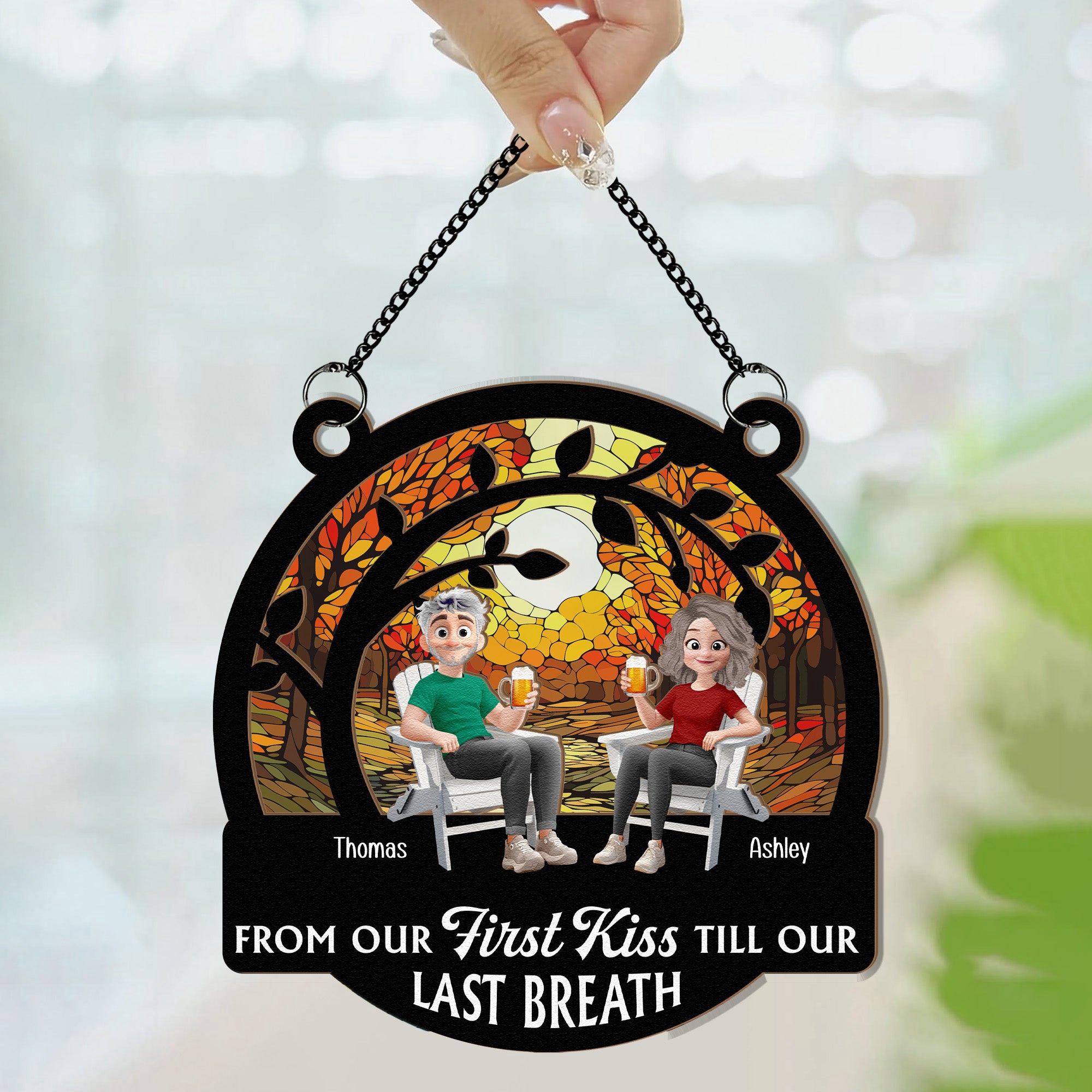 From-Our-First-Kiss-Couple-Anniversary-Gift-Personalized-Window-Hanging-Suncatcher-Ornament.3